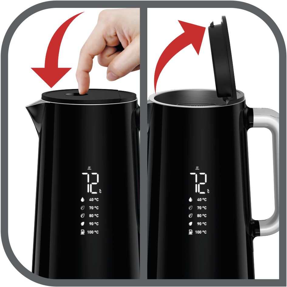 TEFAL grelnik vode KO851830 Display